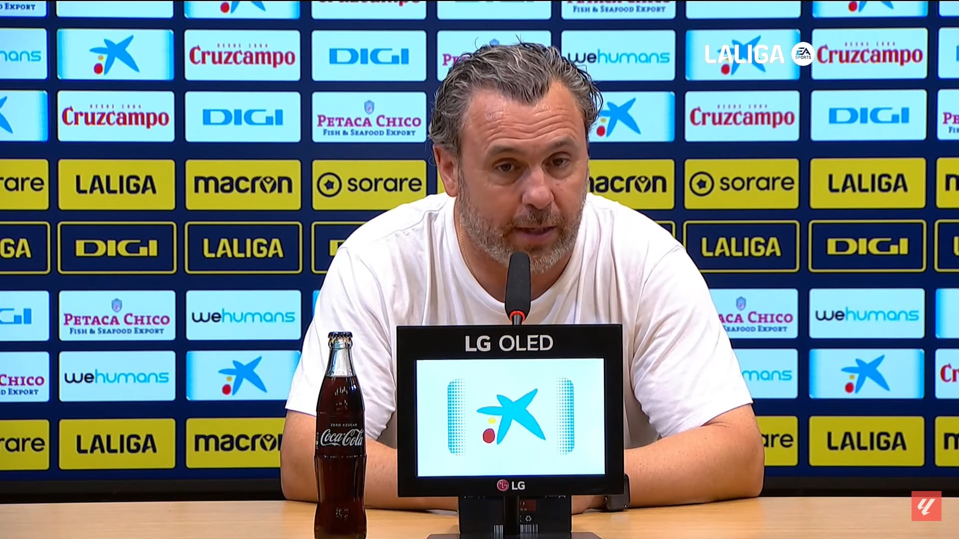 Sergio González, tras el Cádiz 0-0 Rayo Vallecano: «Hemos tenido enfrente a un rival muy bueno»