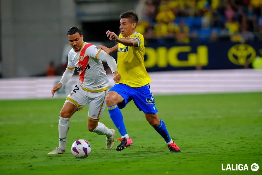 El Rayo Vallecano volvió a quedarse sin gol en Cádiz