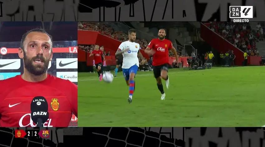 El Mallorca empata con el Barcelona antes de viajar a Vallecas