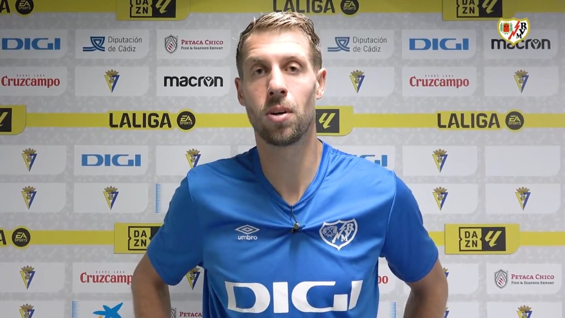 Lejeune, tras el Cádiz 0-0 Rayo: «Un punto fuera de casa y con portería a 0 siempre es bueno»