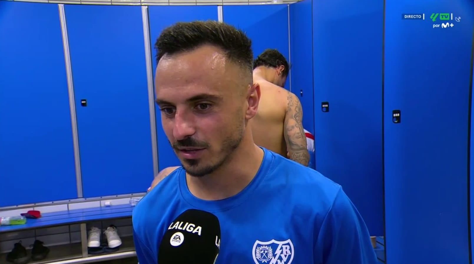 Alvaro sobre Dimitrievski (entre risas): «Se ha equivocado, se ha traído las manos hoy»