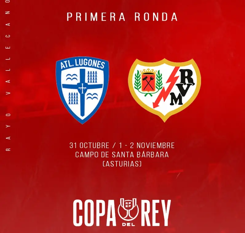 Entradas Atlético Lugones – Rayo Vallecano: 280 entradas a 25 euros para el rayismo