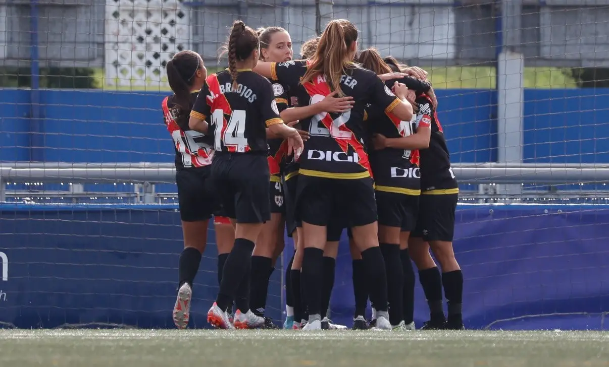 El Rayo Femenino logra su primera victoria (1-4) fuera de Vallecas contra el Espanyol B