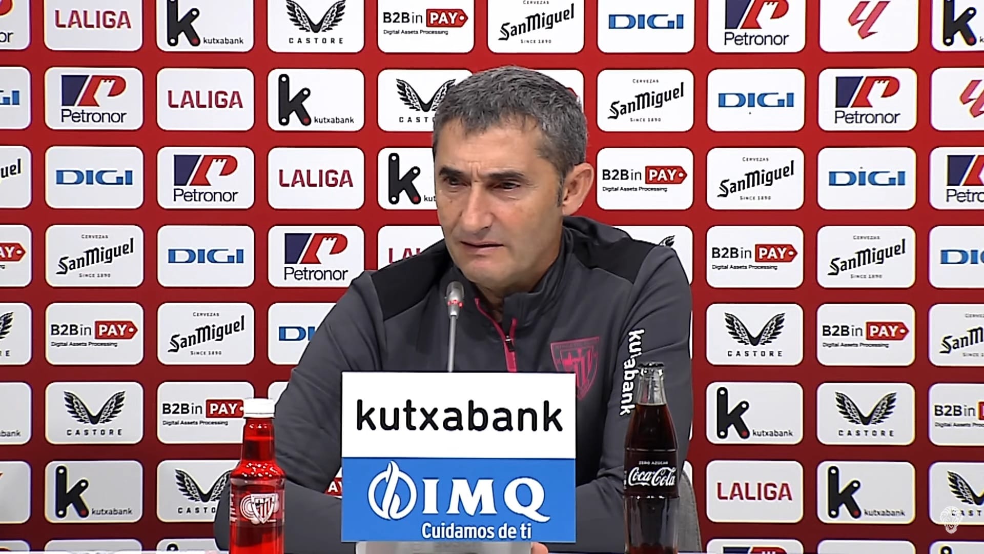 Valverde, en la previa del Athletic – Rayo: «El Rayo es el equipo menos goleado lejos de casa»