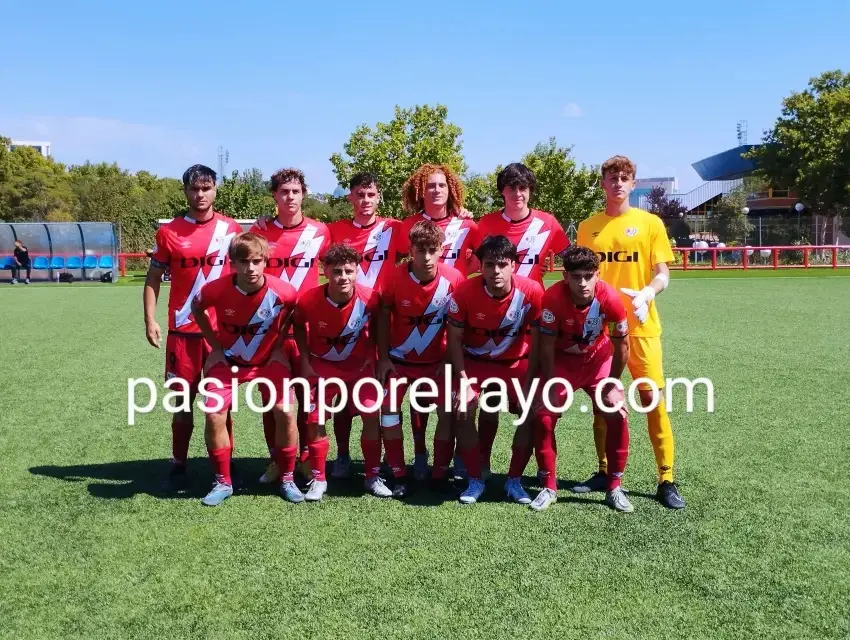 El Rayo Juvenil cae eliminado de la Copa del Rey en el derbi contra el Atlético de Madrid (2-0)