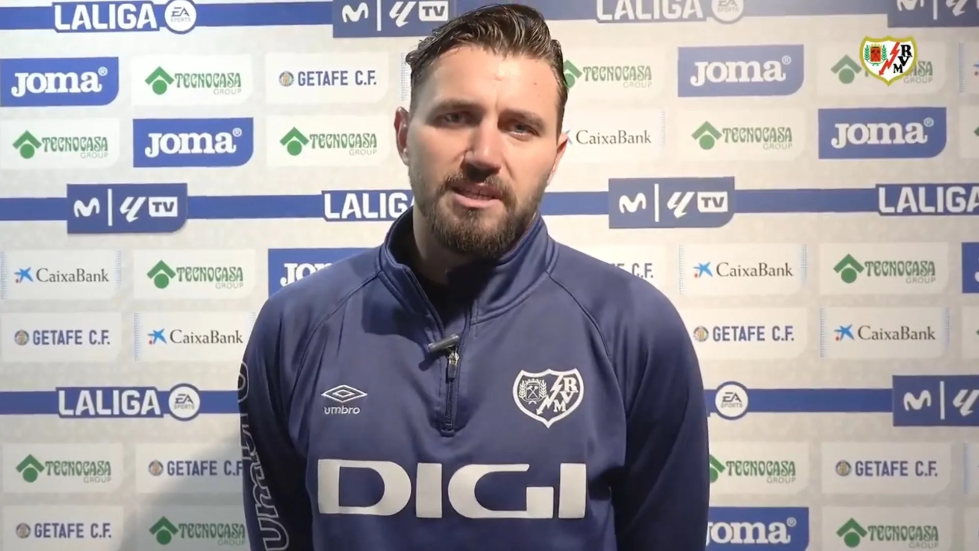 Dimitrievski, tras el Getafe 0-2 Rayo: «Empezar el año y terminar así la primera vuelta está muy bien»