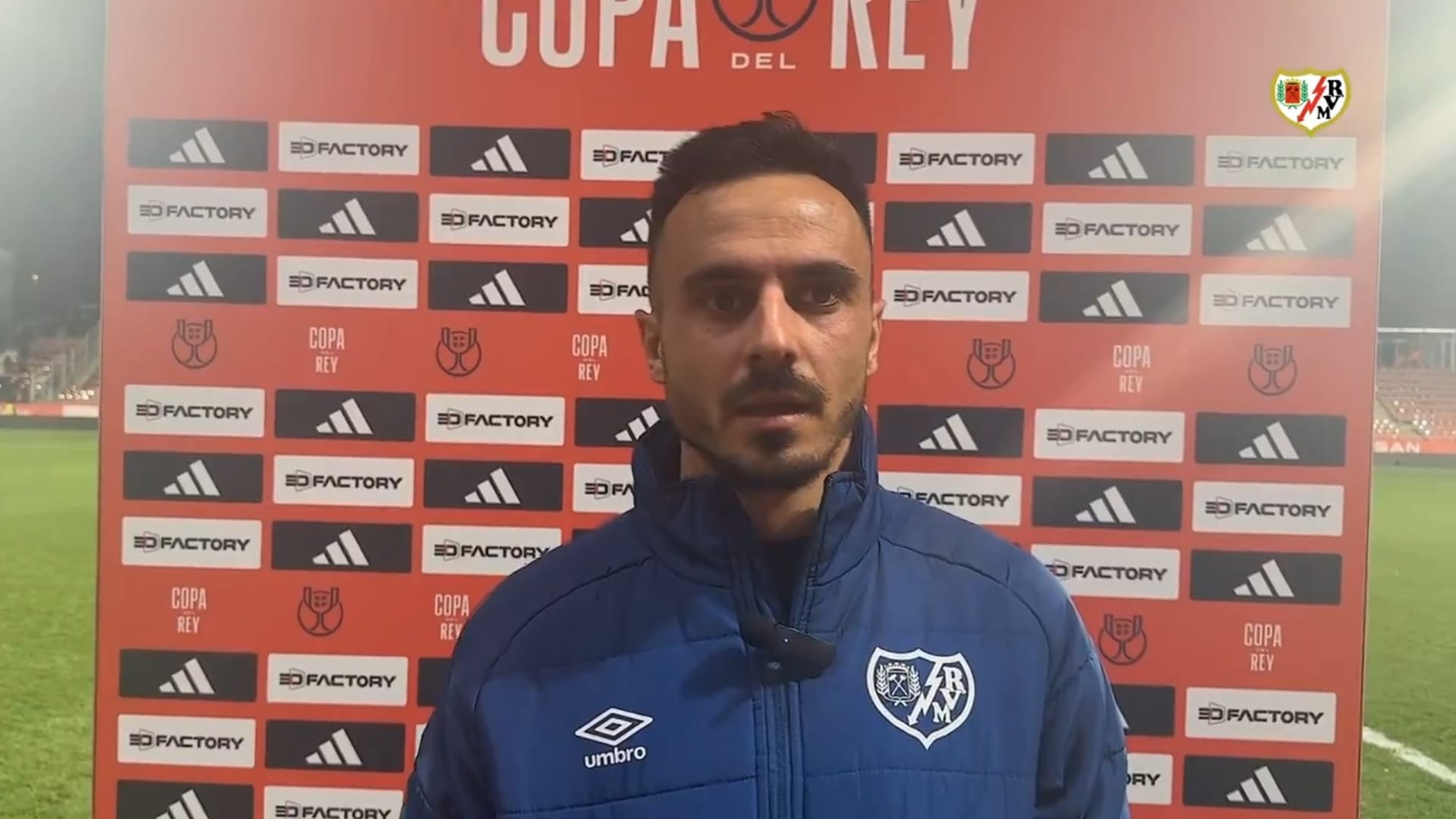 Álvaro García, tras el Girona 3-1 Rayo Vallecano: «Tuvimos media hora tonta»