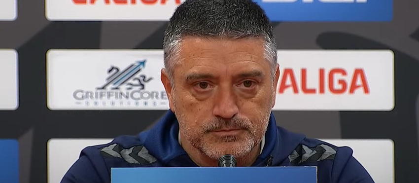 García Pimienta no ve en peligro la permanencia del Rayo