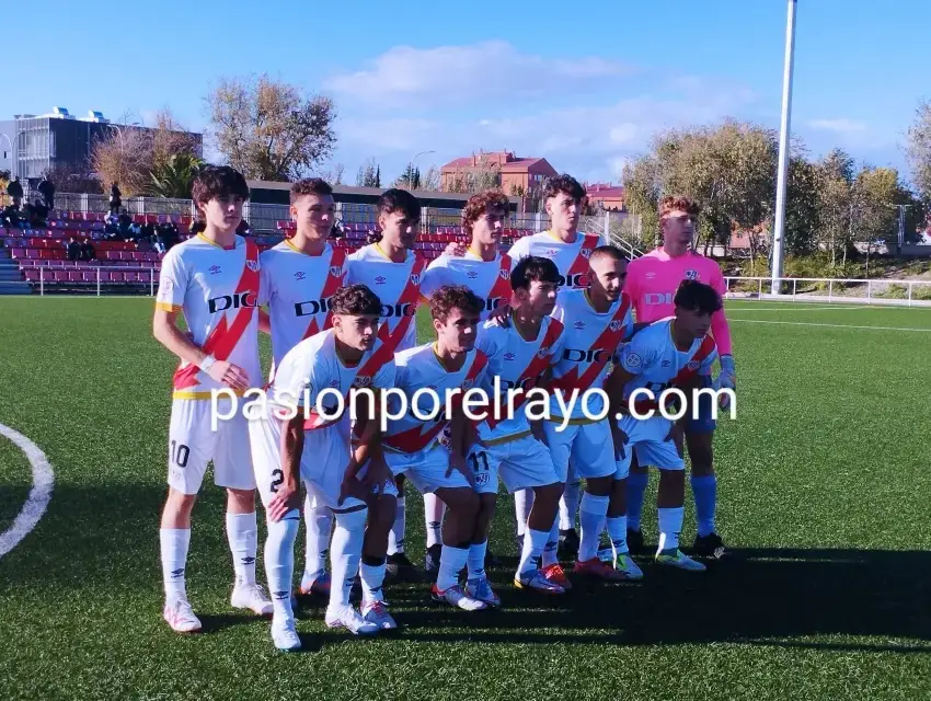 El Rayo Juvenil A cae por sorpresa (1-3) contra el Villanovense