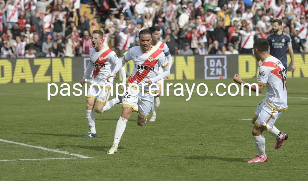 Raúl de Tomás, en Movistar+ tras el Rayo 1-1 Madrid: «Este empate nos sabe a victoria»