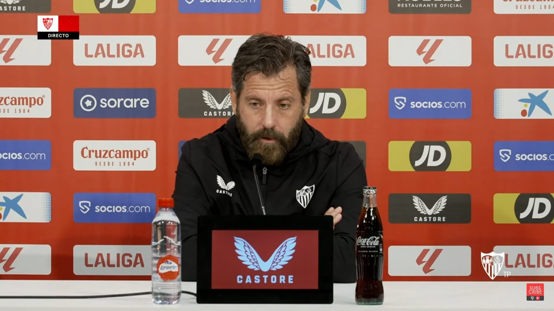 Quique Sánchez Flores, en la previa del Rayo – Sevilla: «Siguen siendo un equipo vivo y con energía»