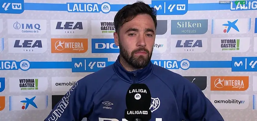 Unai López tras el Alavés 1-0 Rayo Vallecano: «Remamos todos en el mismo sentido y lo sacaremos adelante»