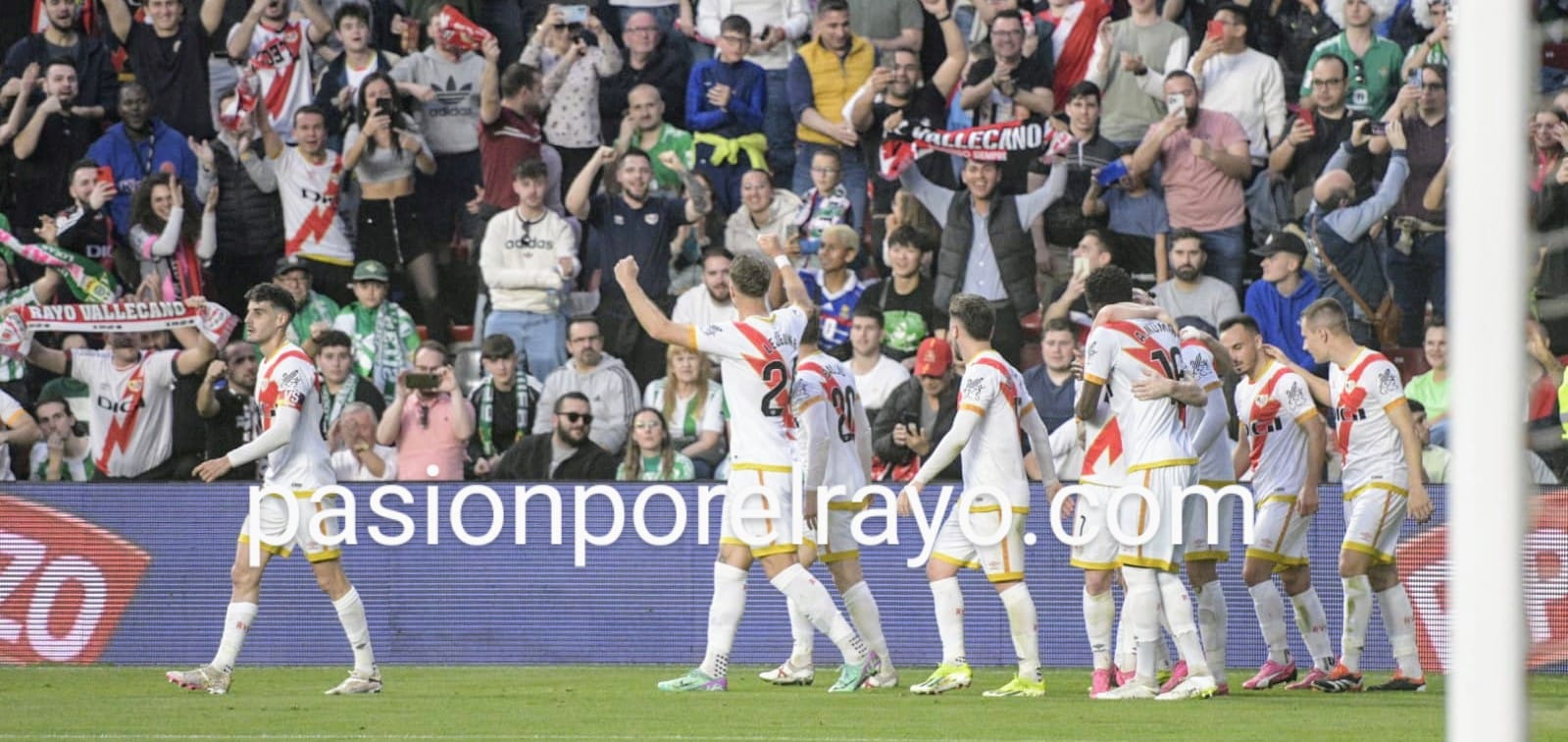Óscar Valentín, tras el Rayo 2-0 Betis: «Esta victoria sabe a gloria por la afición»