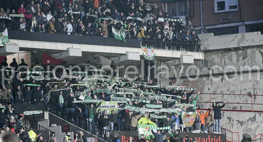 Las entradas de visitante para el Rayo – Betis a 45 euros