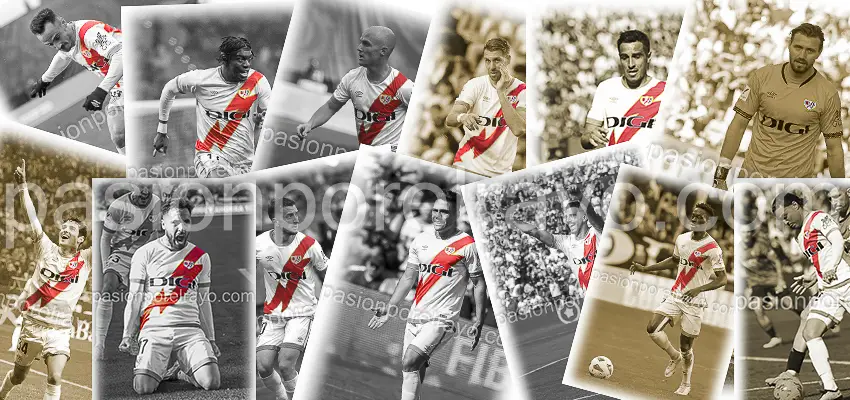 Cromos del Rayo Vallecano 23-24: Centrocampistas