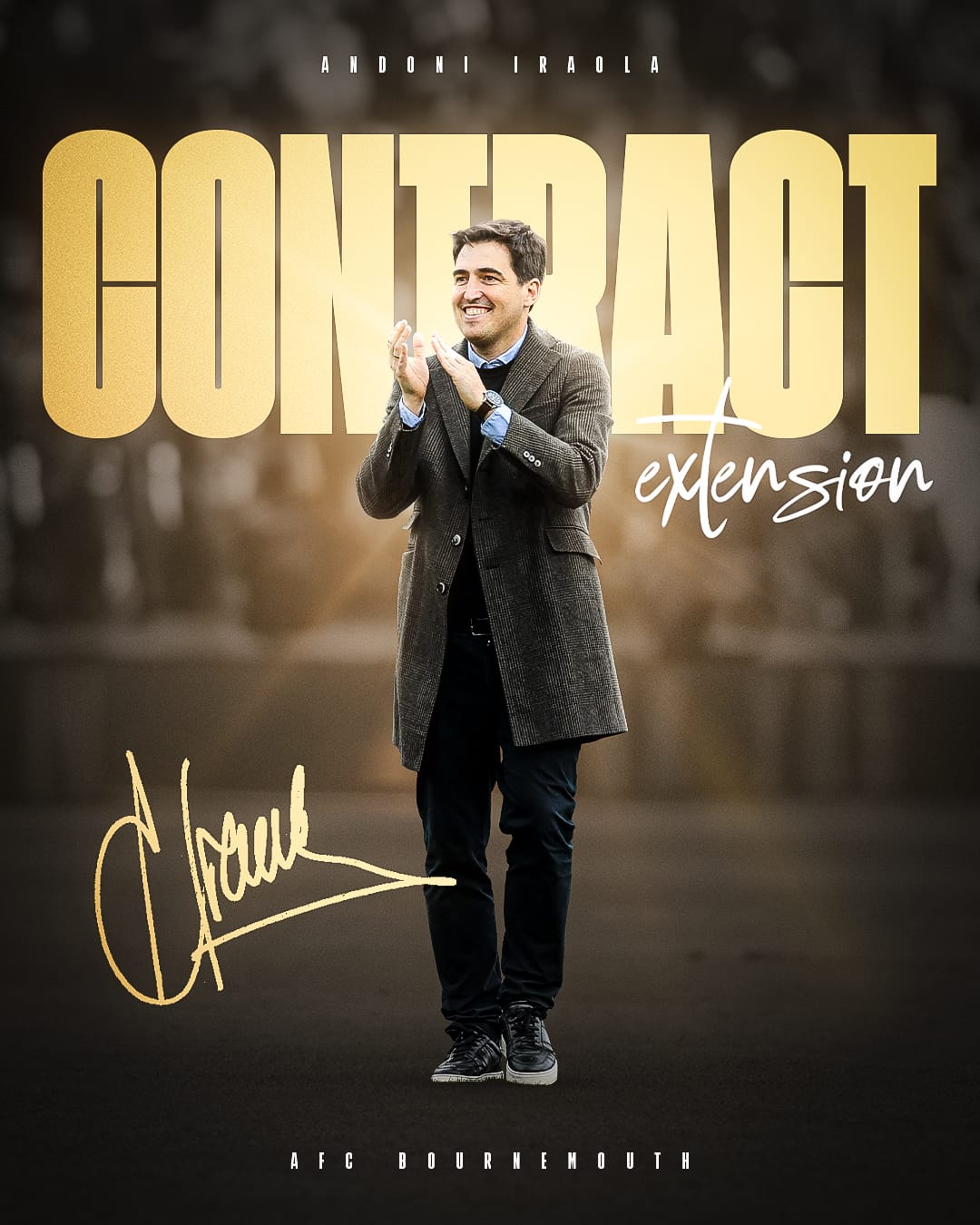 Iraola renueva con el Bournemouth hasta 2026