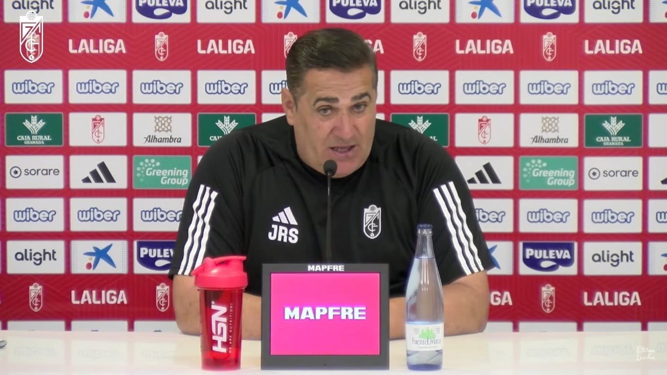 Sandoval, en la previa del Rayo – Granada: «Al Rayo le deseo lo mejor pero quiero la victoria del Granada fuera»