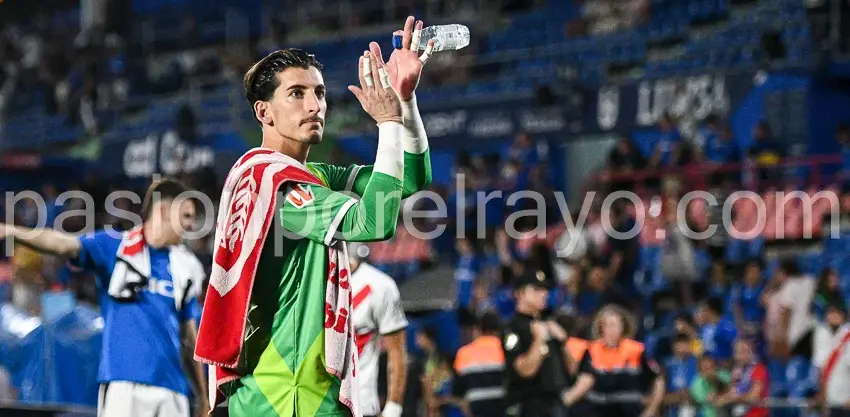 Cárdenas, tras el Getafe 0-0 Rayo Vallecano: «Hemos estado muy comprometidos en defender»