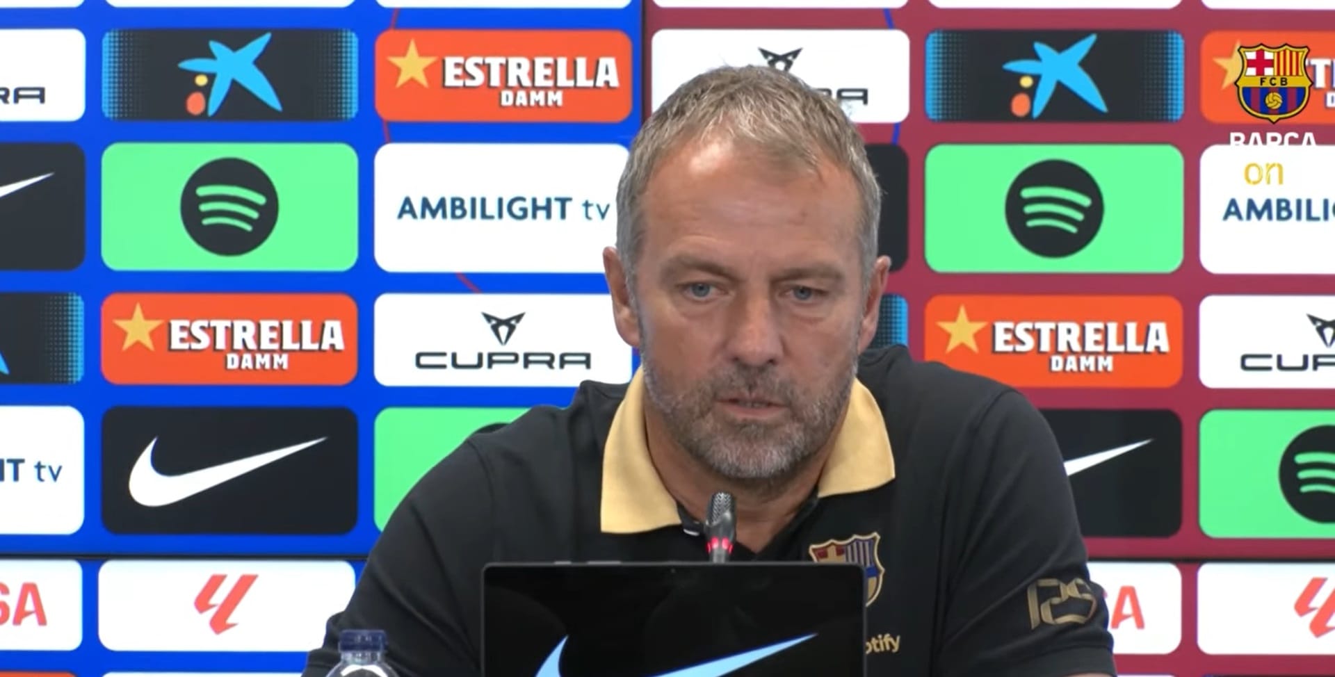 Hansi Flick, en la previa del Rayo – Barcelona: «El estadio de Vallecas tiene un ambiente especial»