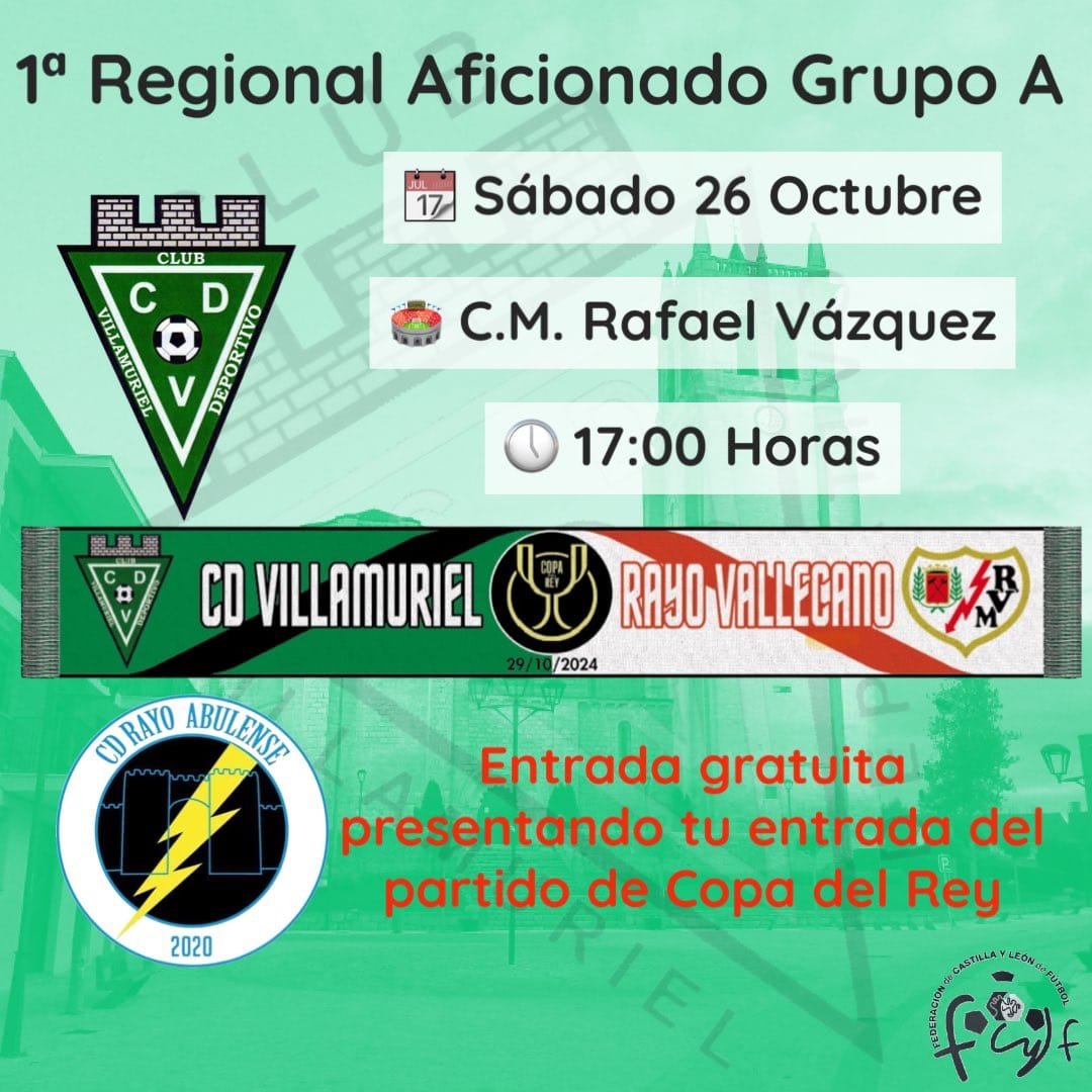 Fiebre por la Copa en Villamuriel: Medio estadio ya vendido y una bufanda para el recuerdo