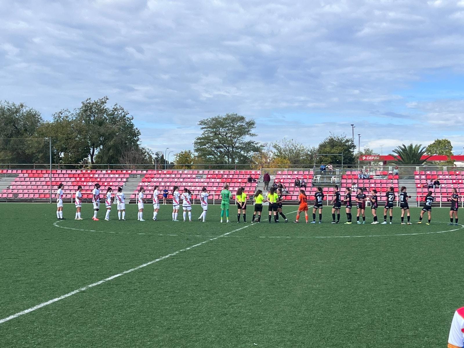 El Rayo Femenino empata (1-1) contra el Zaragoza CFF