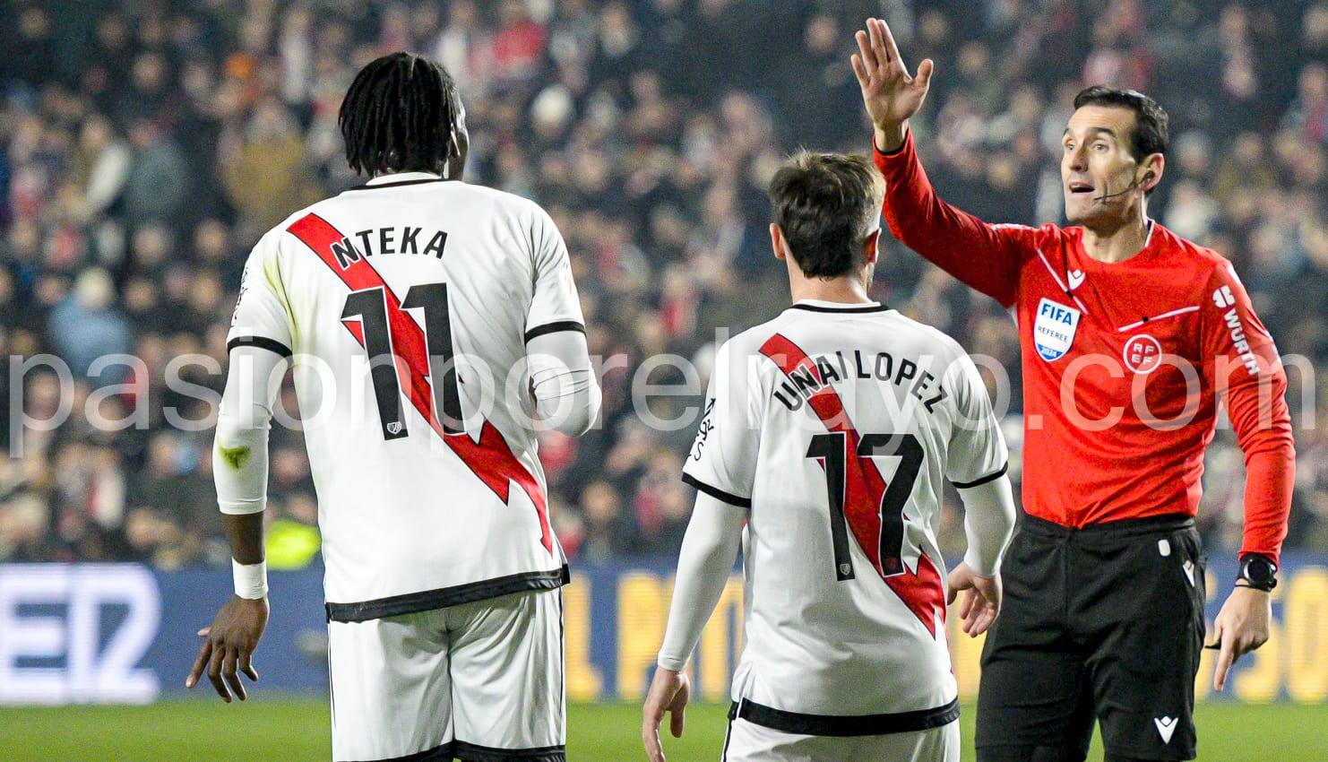 El Real Madrid se queja del arbitraje en Vallecas