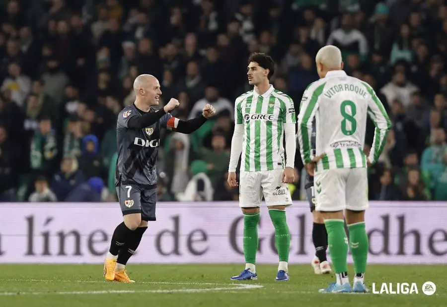 Betis 1-1 Rayo Vallecano: Competitividad vallecana