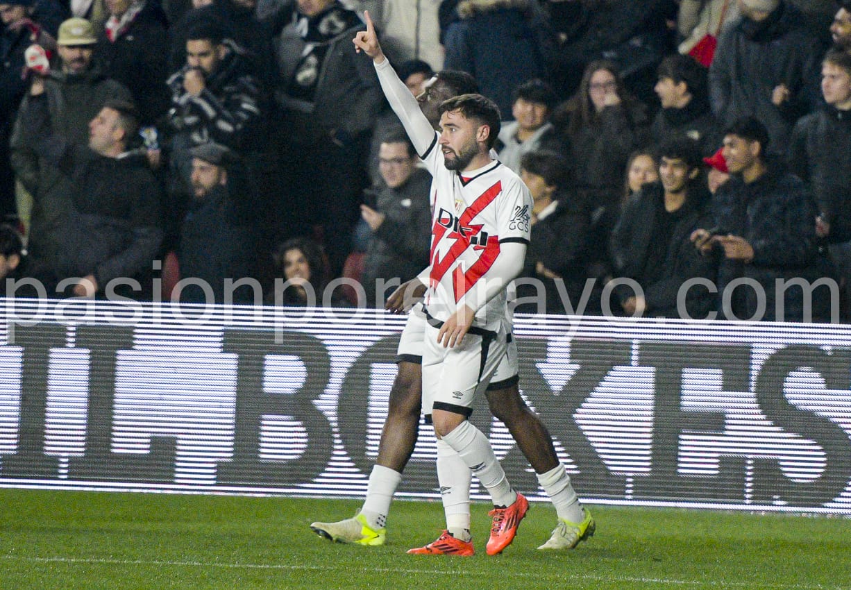 Unai López iguala por el pichichi rayista a De Frutos