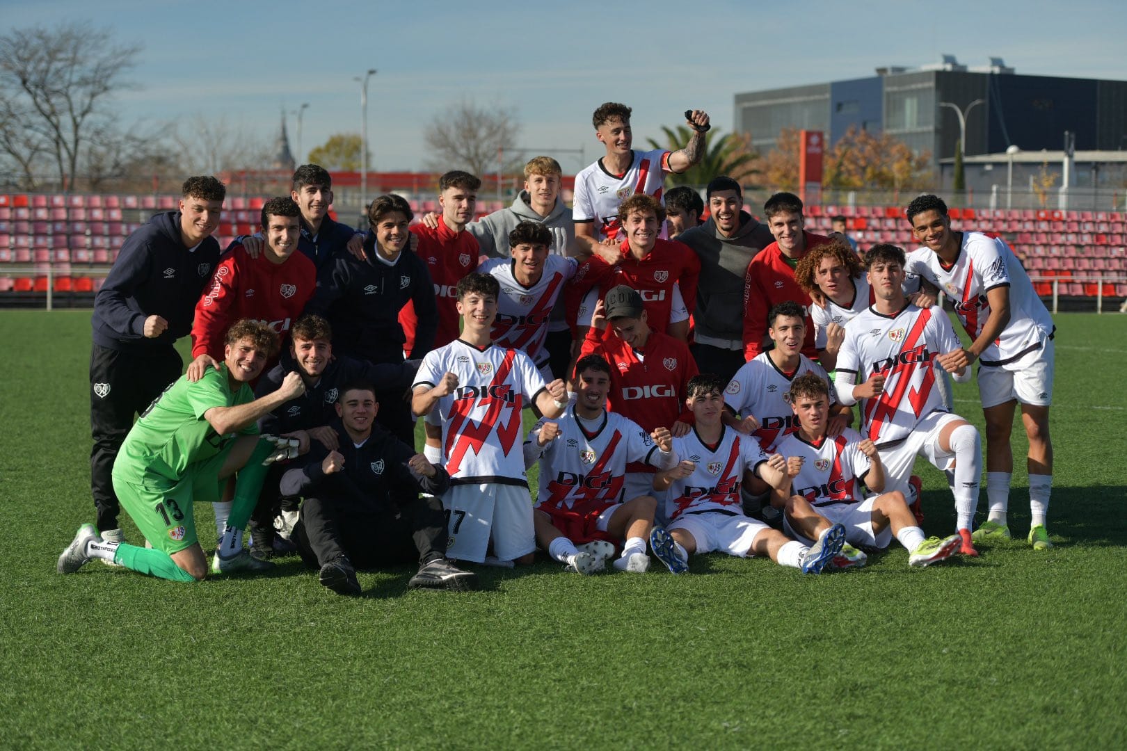 El Rayo B sufre (1-0) para regresar a la victoria ante el Alcorcón B