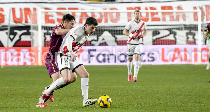 Así fue el Rayo Vallecano 1-0 Valladolid: Un récord histórico en su centenario