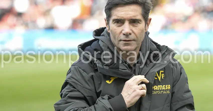 Marcelino tras el Rayo 0-1 Villarreal sobre el recibimiento de Vallecas: «Creo que no he hecho nada para ello, tengo la conciencia supertranquila»