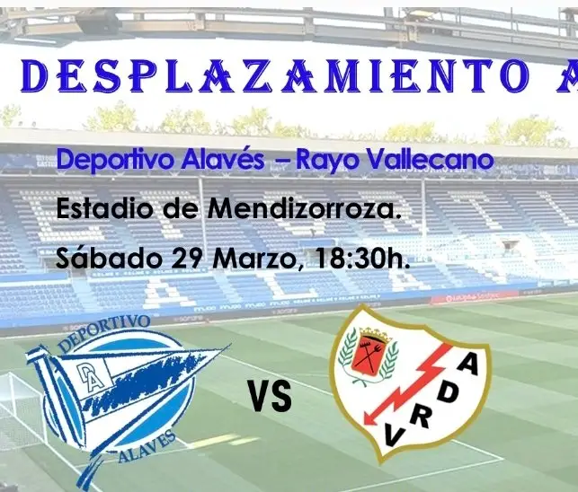 Rayismo on Tour: Desplazamiento a Vitoria de la Federación de Peñas del Rayo Vallecano