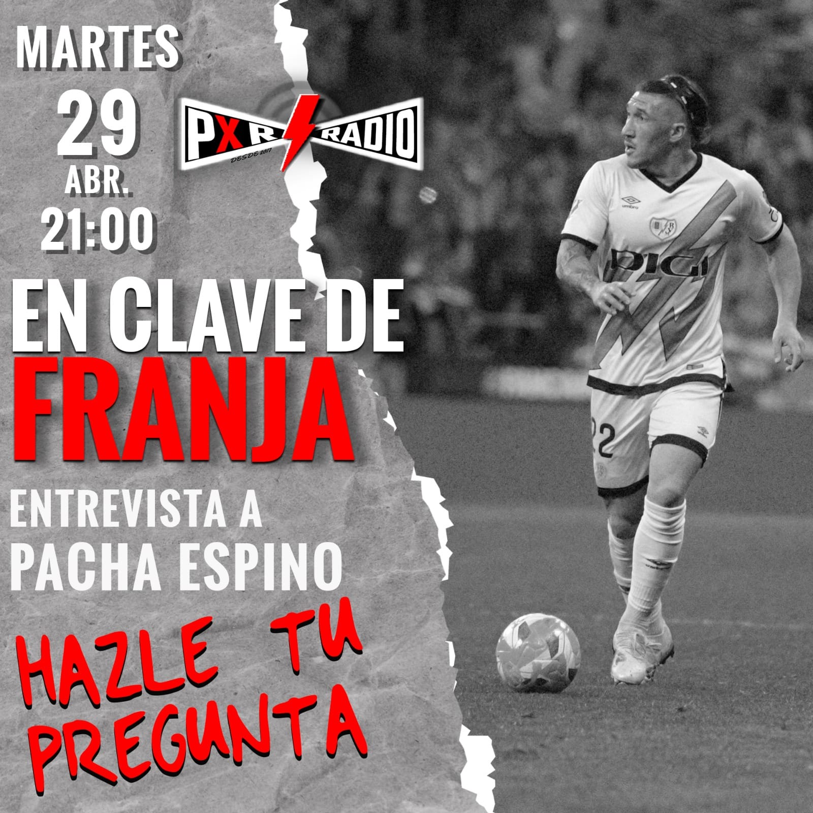 Pacha Espino, protagonista esta noche de En Clave de Franja 8×34