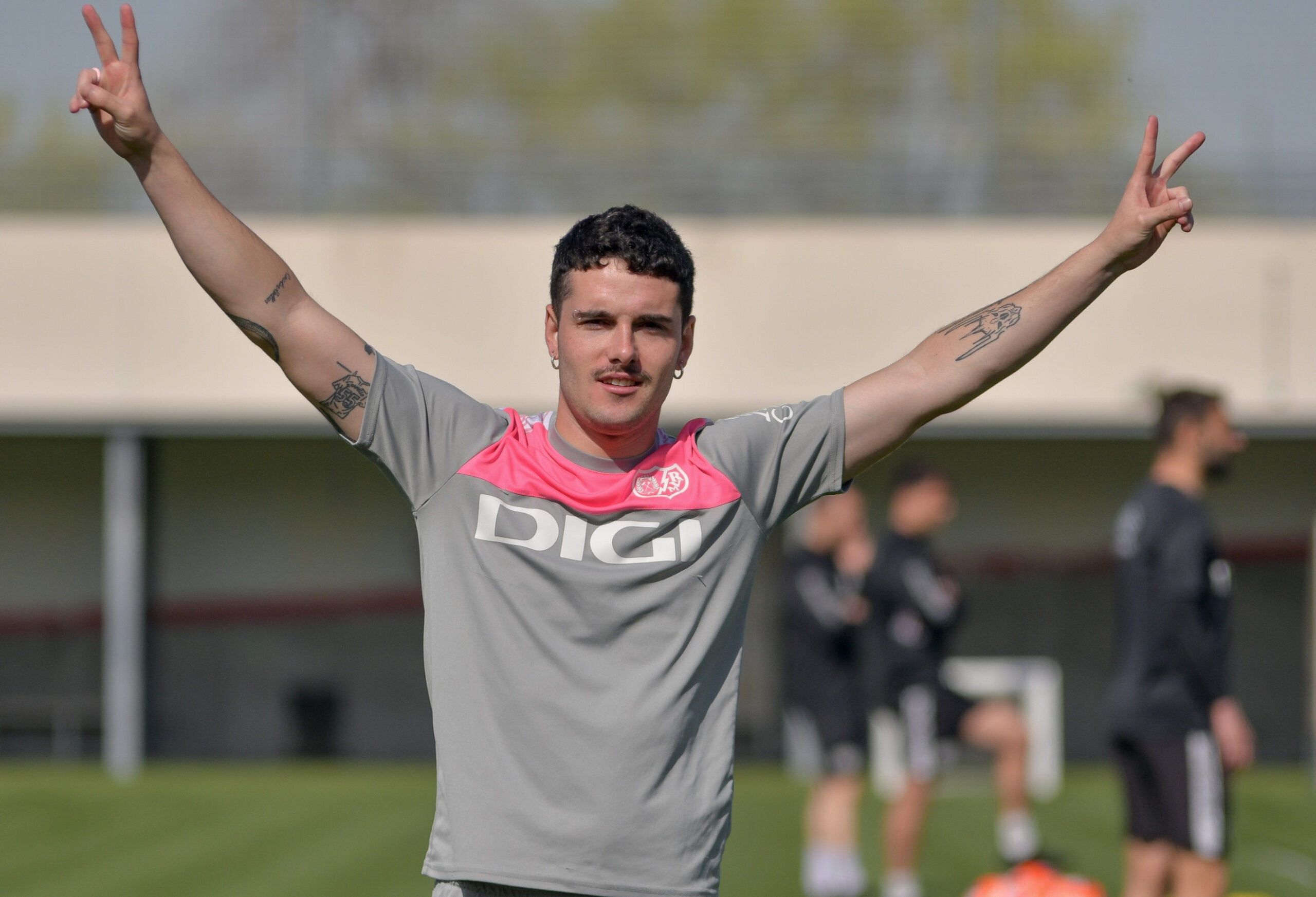 Camello, en la Ciudad Deportiva Rayo
