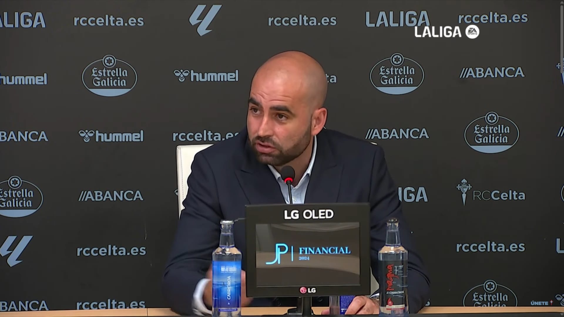 Giráldez, tras el Celta 1-2 Rayo Vallecano: «Nos han penalizado en dos acciones aisladas»