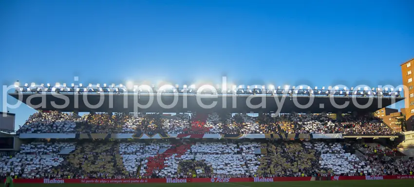 Adios al centenario con 13854 espectadores y triple mosaico en el Rayo – Mallorca
