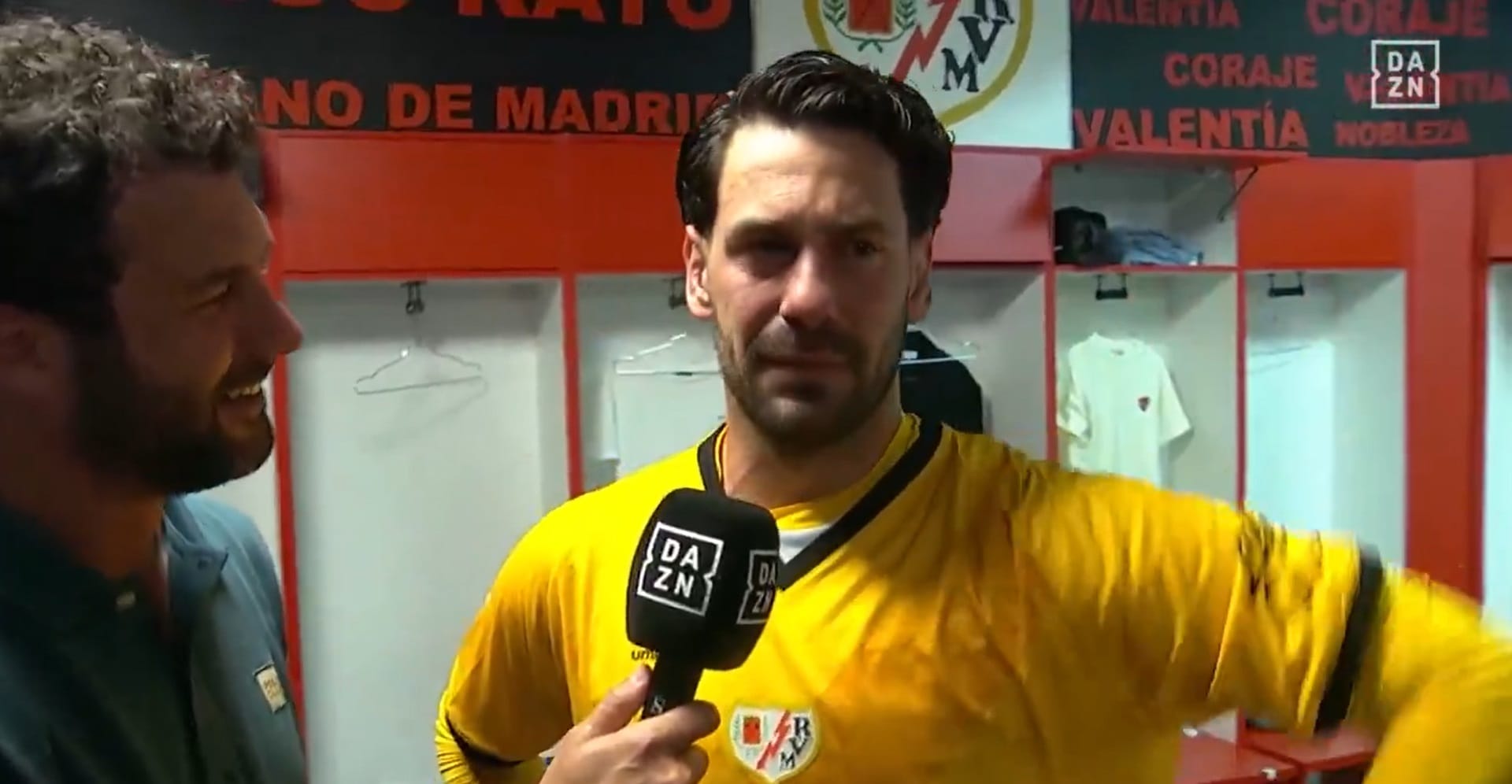 Batalla, entre lágrimas tras el Rayo 0-0 Mallorca: «Es una alegría para todos volver a Europa»