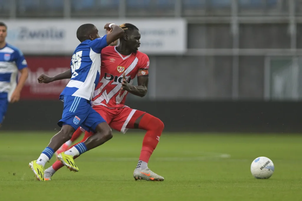 Ciss, en el Zwolle - Rayo Vallecano