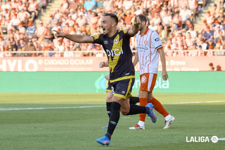 Álvaro García, a 1 gol de ser el máximo goleador histórico del Rayo en primera