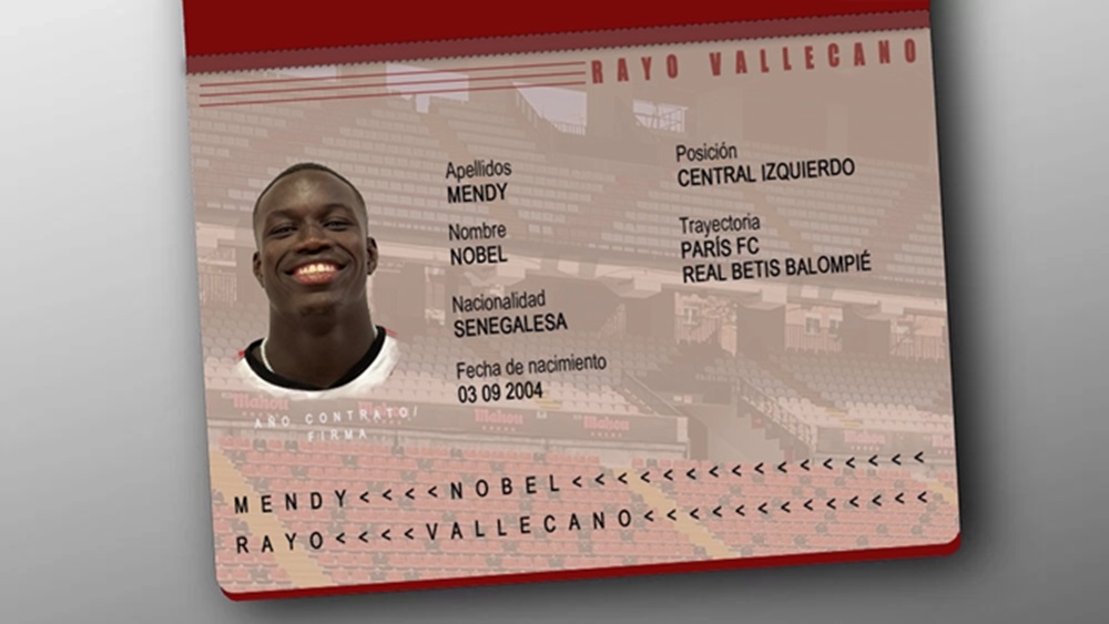 Nobel Mendy llega cedido al Euro Rayo