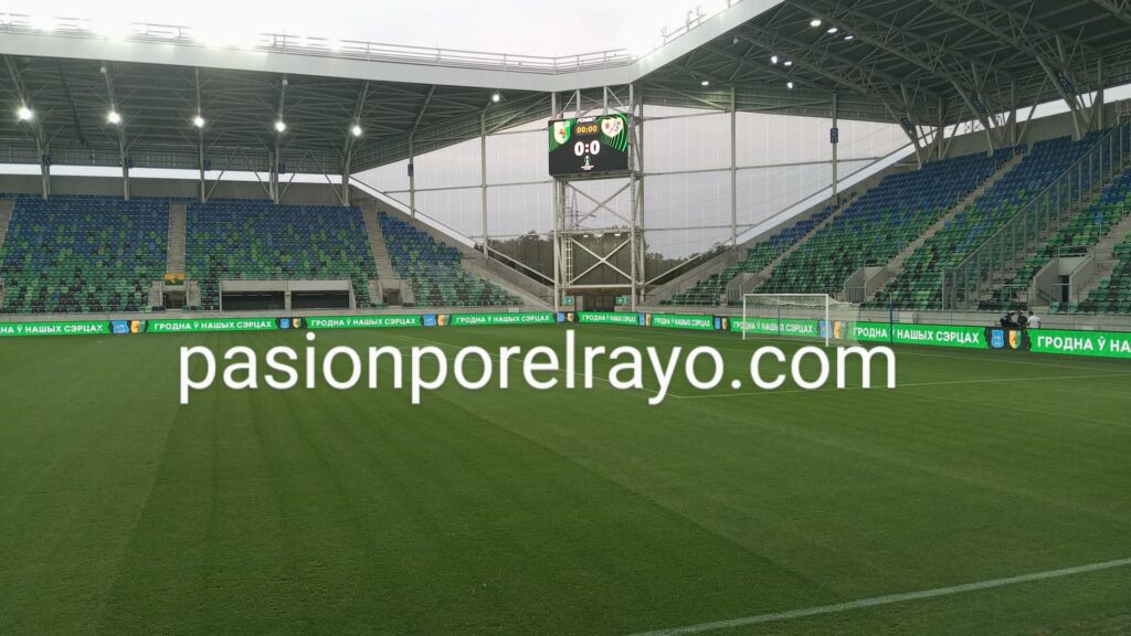 Neman Grodno 0-1 Rayo Vallecano: Álvaro García hace historia 8 Neman Grodno - Rayo Vallecano en Hungría