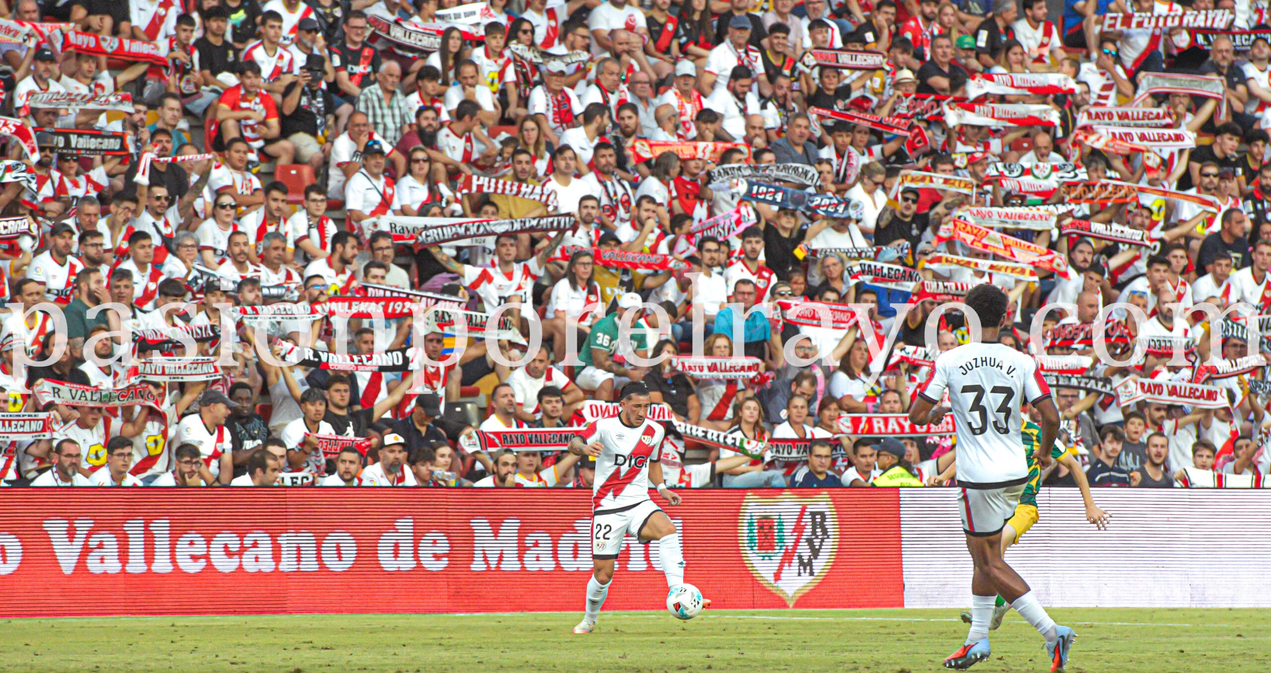 12.404 espectadores vivieron el Rayo – Neman Grodno en Vallecas