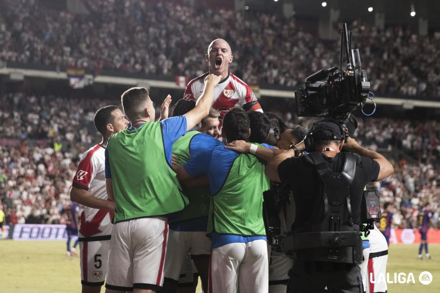 Rayo Vallecano 1-1 Barcelona: Un punto contra 12