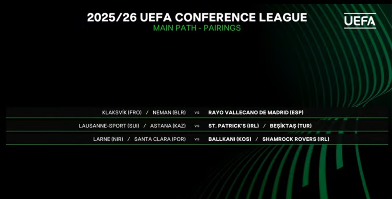 El Rayo Vallecano jugará contra el Klaksvik o el Neman en Conference League