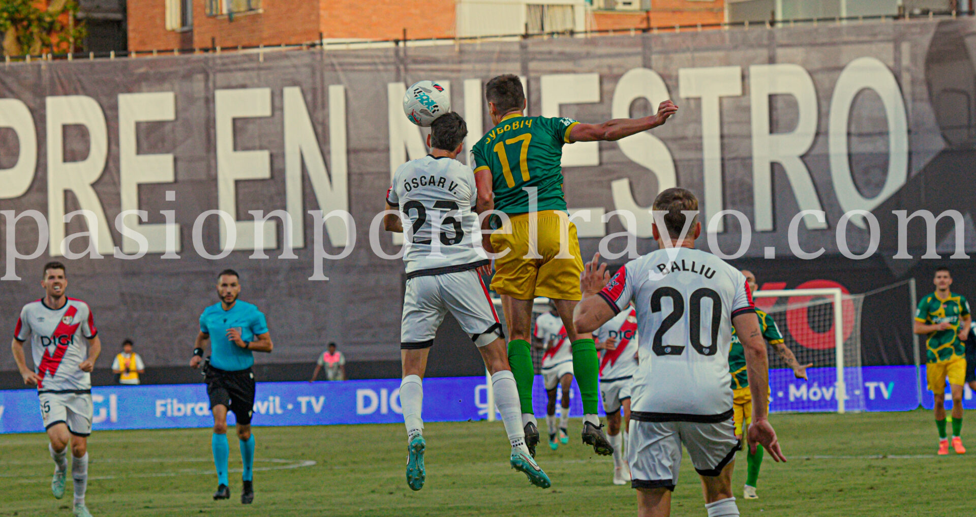 Resumen del Rayo Vallecano 4-0 Neman Grodno