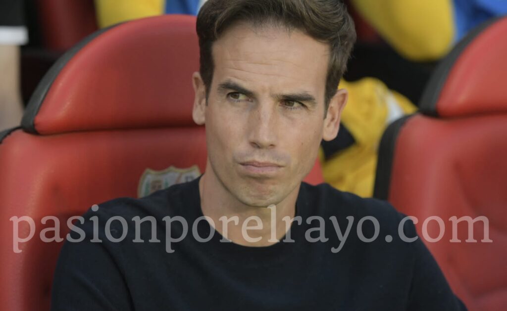 Íñigo Pérez, en el Rayo Vallecano - Celta