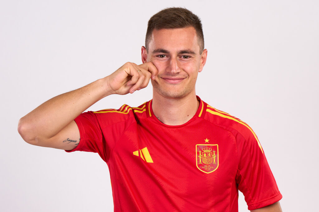 Jorge de Frutos, con la selección