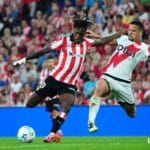 Luiz Felipe, en el Athletic Club - Rayo Vallecano