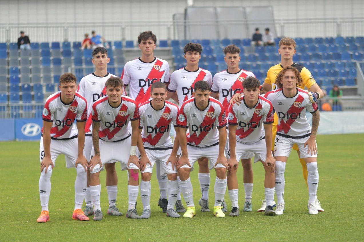 Descalabro del Rayo B en Fuenlabrada (5-0) ante el colista