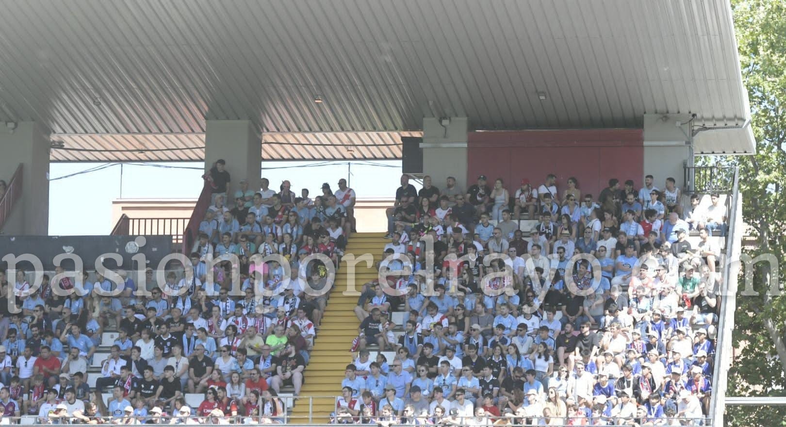 Asistencia Rayo Vallecano – Celta: 13.028 espectadores en el estadio de Vallecas